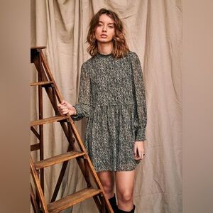 Sézane Sezane Printed Kashmir Odile Dress - Size 38 EU. 6 US. Small.